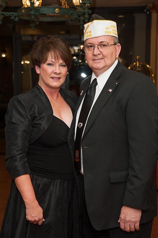 VFW banquet Bill and Susan Carter